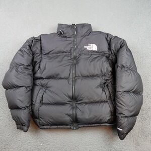 The North Face Jacket Mens Small Black 700 Down Puffer Full Zip Insulated Winter